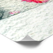 ブリュッセルグリフォンドッグポートレート ポスター (角)