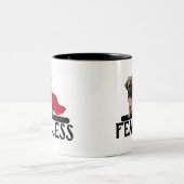 ブリュッセルグリフォンフィアレス ツートーンマグカップ (中央)