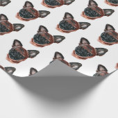 ブリュッセルグリフォンラッピング紙 ラッピングペーパー (角)