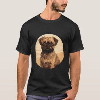 ブリュッセルグリフォンBruxelloisブリュッセルグリフォンDog B Tシャツ