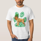 ブリュッセルグリフォンSt patricks Tシャツ (正面)