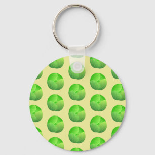 ブリュッセルスプラウツ野菜愛好ベジタリアン食品 キーホルダー