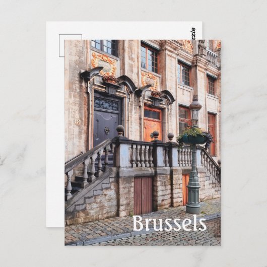 ブリュッセルベルギーの旅行写真 ポストカード (正面/裏面)