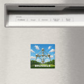 ブリュッセルベルギーアトミアム旅行 マグネット (インサイチュ (食洗機))