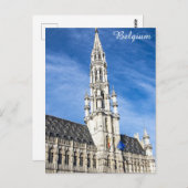 ブリュッセルベルギーグランドプレイストラベルフォト ポストカード (正面/裏面)