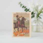 ブリュッセルベルギービンテージポスター1910 ポストカード (スタンド正面)
