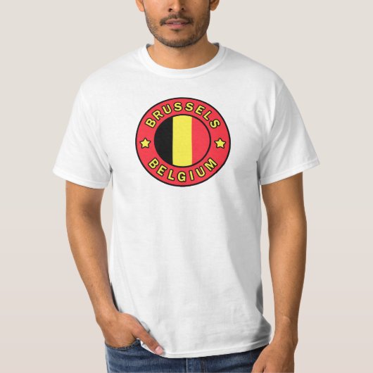 ブリュッセルベルギー Tシャツ (正面)