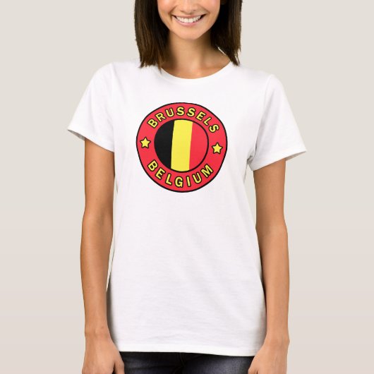 ブリュッセルベルギー Tシャツ (正面)