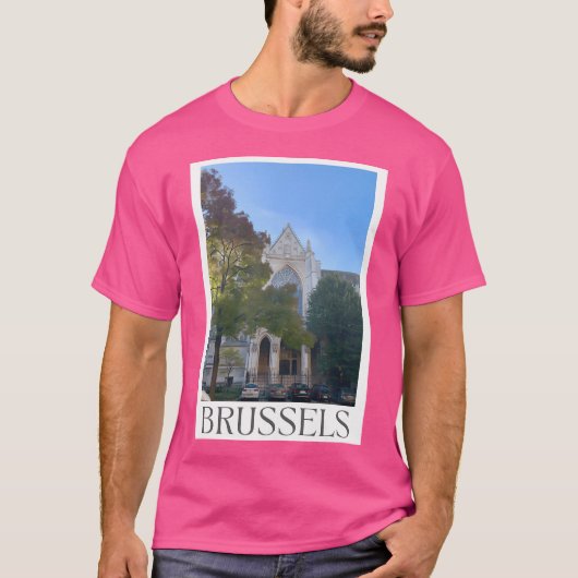 ブリュッセルベルギー Tシャツ (正面)