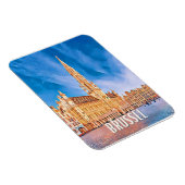 ブリュッセルベルジケ写真ヴィンテージ マグネット (右側)