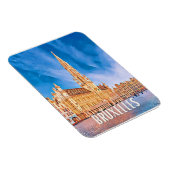 ブリュッセルベルジケ写真ヴィンテージ マグネット (右側)