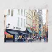 ブリュッセルマーケットスクエアラテンクォーター ポストカード (正面)