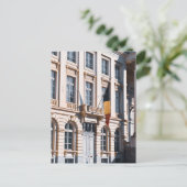 ブリュッセル国旗の写真 ポストカード (スタンド正面)