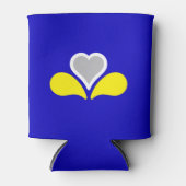 ブリュッセル国旗、ベルギークーラーボックス 缶クーラー (正面)