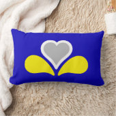 ブリュッセル国旗、ベルギーランバーピロー ランバークッション (ブランケット)