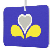 ブリュッセル国旗、ベルギー3折財布 カーエアーフレッシュナー (左)