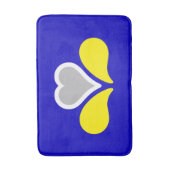 ブリュッセル国旗、ベルギー・バス・マット バスマット (正面縦)