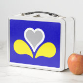 ブリュッセル国旗、ベルギー・メタル・ランチボックス メタルランチボックス (インサイチュ)