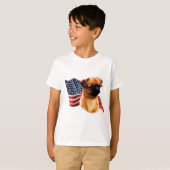 ブリュッセル国旗 Tシャツ (正面フル)