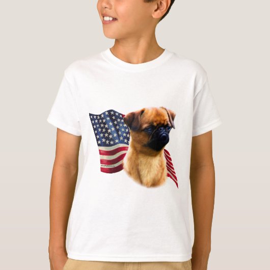 ブリュッセル国旗 Tシャツ (正面)