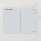 ブリュッセル威厳のあるのライオンBelgiumはがき ポストカード (裏面)