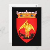 ブリュッセル市の紋章 ポストカード (正面/裏面)