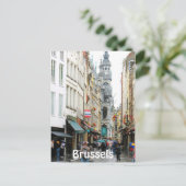 ブリュッセル市場広場 ポストカード (スタンド正面)