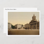 ブリュッセル王宮, ブリュッセル, ベルギー ポストカード (正面/裏面)