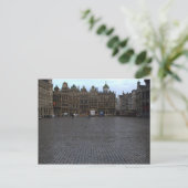 ブリュッセル，グランドプレイス ポストカード (スタンド正面)