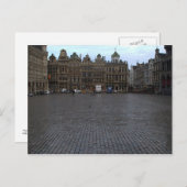 ブリュッセル，グランドプレイス ポストカード (正面/裏面)