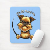 ブリュッセル・グリフォン私についてすべて マウスパッド (マウス)