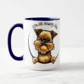 ブリュッセル・グリフォン私についてすべて マグカップ (左)