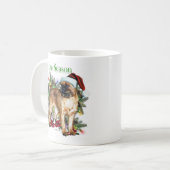 ブリュッセル・グリフォン・ザ・シーズン コーヒーマグカップ (正面左)