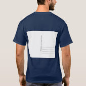 ブリュッセル、シリーズVisit... Tシャツ (裏面)