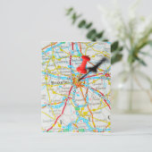 ブリュッセル、ブルッセル、ブルーセル ベルギー ポストカード (スタンド正面)