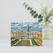 ブリュッセル,ベルギーの街並み写真 ポストカード (スタンド正面)