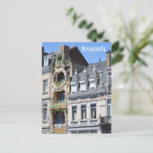 ブリュッセル・ベルギーアールヌーボー写真 ポストカード (スタンド正面)