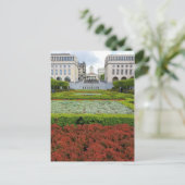 ブリュッセル・ベルギー庭園のポストカード ポストカード (スタンド正面)