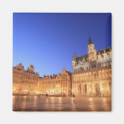 ブリュッセル、ベルギー2 マグネット (正面)