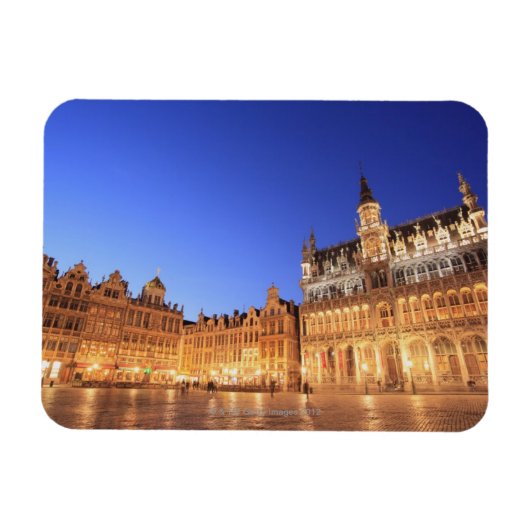 ブリュッセル、ベルギー2 マグネット (横)