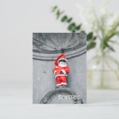 ブリュッセル・ベルギー・マネケン・ピスの写真 ポストカード (スタンド正面)