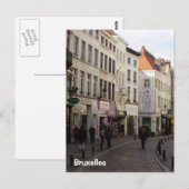 ブリュッセル ポストカード (正面/裏面)