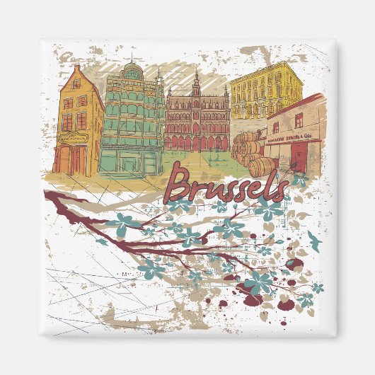 ブリュッセル マグネット (正面)