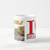 ブリュッセル、Visit Belgium Coffee Mug コーヒーマグカップ (中央)