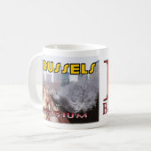 ブリュッセル、Visit Belgium Coffee Mug コーヒーマグカップ (正面左)