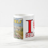 ブリュッセル、Visit Belgium Coffee Mug コーヒーマグカップ (中央)