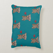 ブリュッセルGriffonの枕 アクセントクッション (裏面(縦))