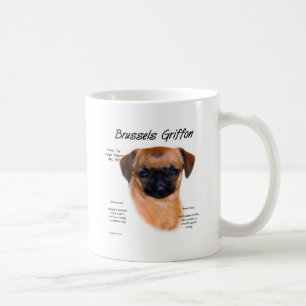 ブリュッセルGriffonの(滑らかな)歴史のデザイン コーヒーマグカップ