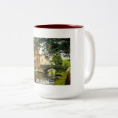 ブリュッヘ、ベルギー ツートーンマグカップ (正面右)