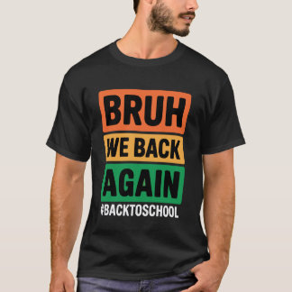 ブリュッ戻ってきた 学校へ戻ろう ブリュッ戻ってきた キッズ Tシャツ